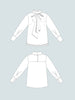 The Assembly Line Tie Bow Blouse Sewing Pattern