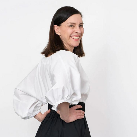 The Assembly Line V-neck Cuff Top Sewing Pattern