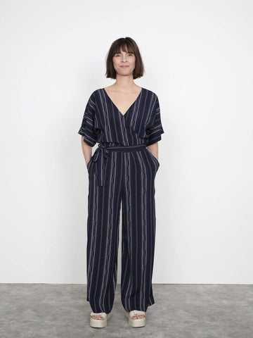 The Assembly Line Wide Leg Jumpsuit Sewing Pattern