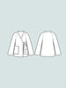 The Assembly Line Kimono Wrap Jacket Sewing Pattern