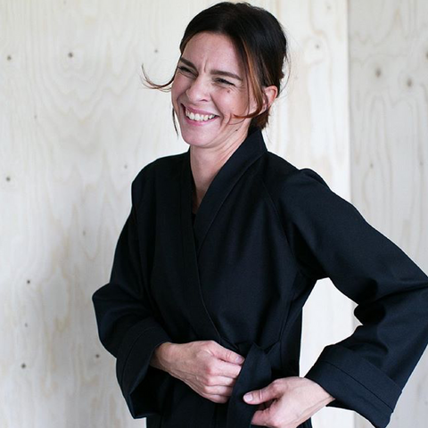 The Assembly Line Kimono Wrap Jacket Sewing Pattern