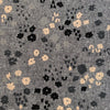 Anna Graham Robert Kaufman Wild Flower Riverbend Yarn Dyed Essex Linen Fabric Black