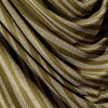 Atelier Brunette Gaia Stripe Viscose Fabric Ivy Green