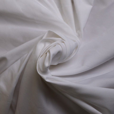 Atelier Brunette Oxford Cotton Fabric in Optic White
