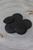 Buy Atelier Brunette Palm Buttons Black 15mm from our trusted UK online fabric shop