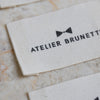 Atelier Brunette Signature Woven labels Pack1