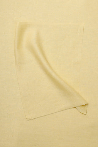 Atelier Brunette Twill Viscose Linen Fabric in Vanilla Ice