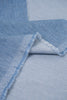 Atelier Brunette Woven Velvet Cotton Fabric in Light Blue