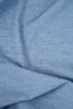 Atelier Brunette Woven Velvet Cotton Fabric in Light Blue