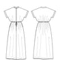 Atelier Brunette LA Robe Zippee Dress Sewing Pattern