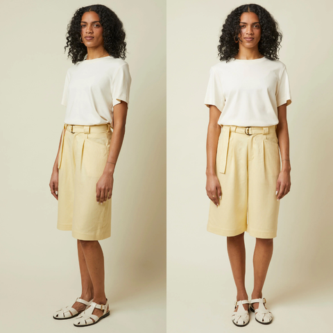 Atelier Brunette Le Bermuda Shorts Sewing pattern