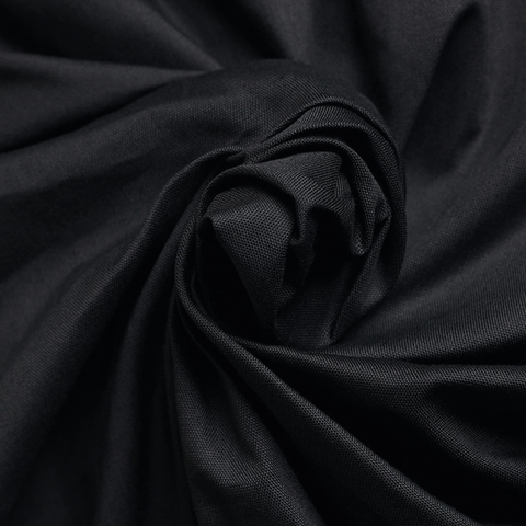 Buy Atelier Brunette Oxford Cotton Fabric in Black from our trusted UK online fabric shop