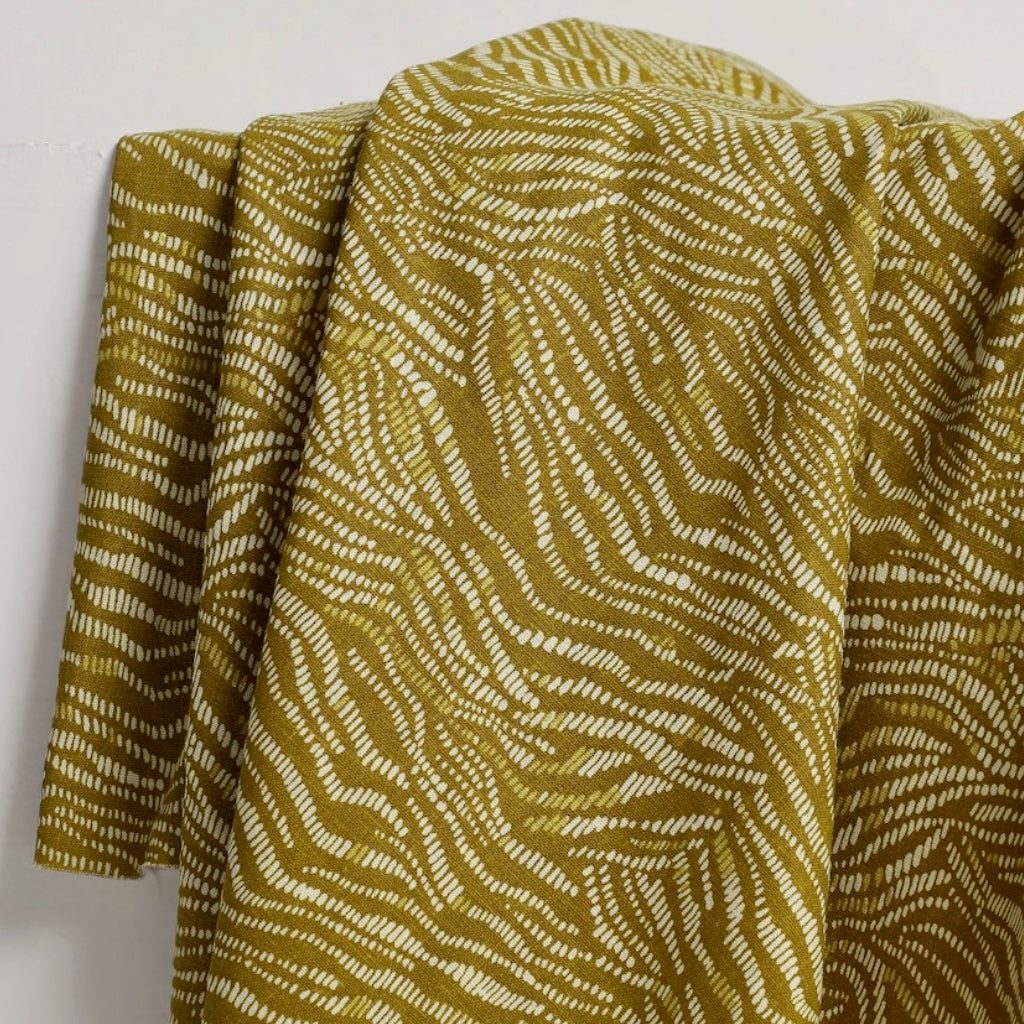 Atelier Brunette Sya Linen Viscose Fabric in Dreamy Twilight