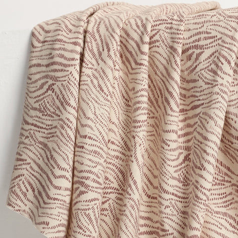 Atelier Brunette Sya Linen Viscose Fabric in Off White