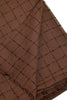 Atelier Brunette Woven Check Cotton Fabric Havana Brown