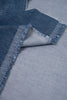 Buy Atelier Brunette Woven Velvet Cotton Fabric in Vintage Blue from our trusted online fabric shop UK
