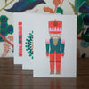 Bobby Print Christmas Nutcracker Mini Card