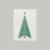 Bobby Print Christmas Fir Tree Christmas Card