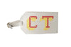 Chasing Threads Stitch Your Own Luggage Tag Lt Grey