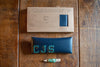 Chasing Threads Stitch Your Own Pencil or Glasses Case Kit Navy