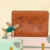 Chasing Threads Stitch Passport Cover Kit Brown