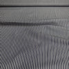 Como Dark striped Cotton Fabric Dark Navy