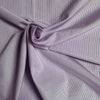 Como Pinstriped Cotton Fabric Fine Lilac2