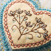 Corinne Lapierre Felt Heart Embroidery Stitch Kit