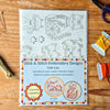 Corinne Lapierre Folk Cats Stick and Stitch Embroidery Designs