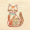 Corinne Lapierre Folk Cats Stick and Stitch Embroidery Designs