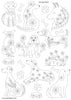 Corinne Lapierre Folk Dogs Stick and Stitch Embroidery Designs