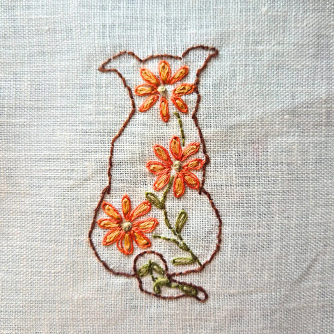 Corinne Lapierre Folk Dogs Stick and Stitch Embroidery Designs