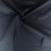Deadstock Designer Stretch Cotton Twill Fabric in Black