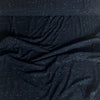 Deadstock Ex Karen Millen Salt n Pepper Viscose Jersey Fabric in Black