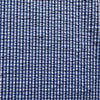 Deadstock Seersucker Gingham Cotton Fabric Royal Blue