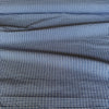 Deadstock Seersucker Gingham Cotton Fabric Royal Blue