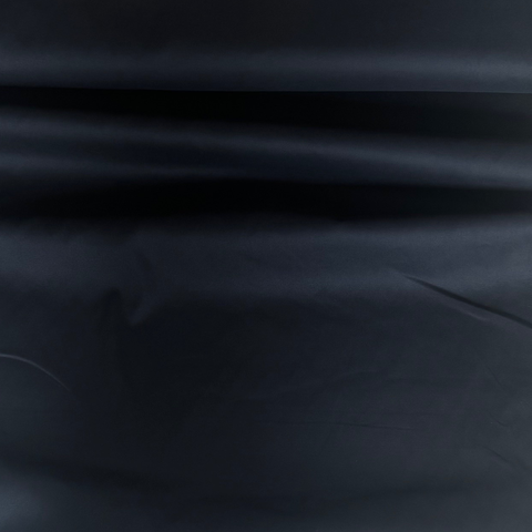 Deadstock Designer Stretch Cotton Twill Fabric in Black