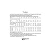 Dhurata Davies Tia Skirt Sewing Pattern Size Chart