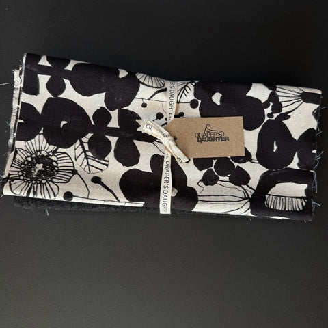 Fabric Remnant Bundle Grey/Black/Tan