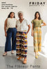 Friday Pattern Cmpany Flaneur Pants Trousers Sewing Pattern