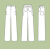 Friday Pattern Cmpany Flaneur Pants Trousers Sewing Pattern