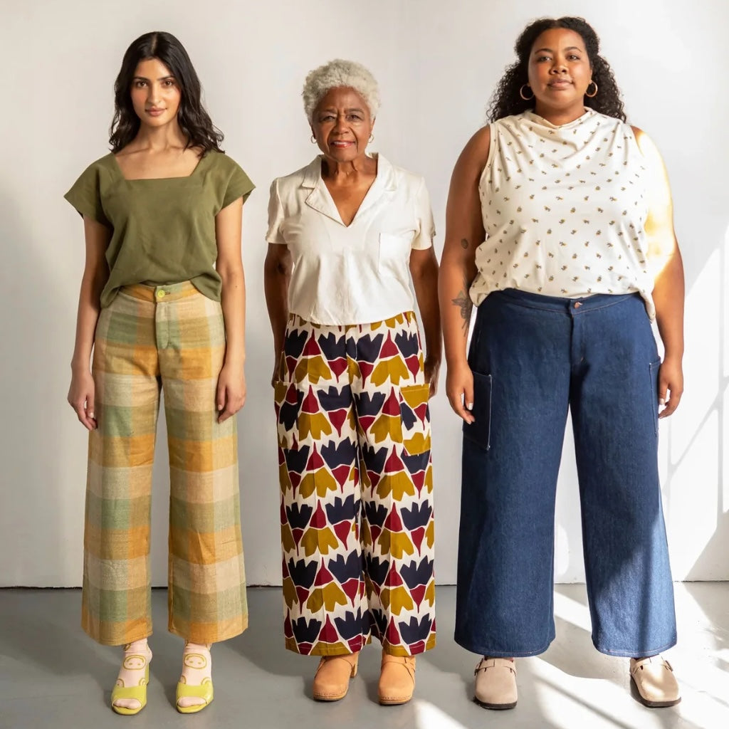 Friday Pattern Cmpany Flaneur Pants Trousers Sewing Pattern