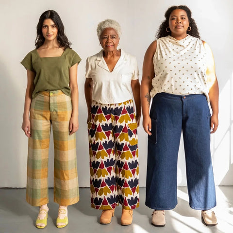 Friday Pattern Cmpany Flaneur Pants Trousers Sewing Pattern