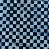 Hokkoh Organic Squares Cotton Fabric in Teal and Aqua