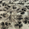 Hokkoh Sketched Flowers Cotton Lawn Fabric Neutrals