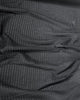 Hokkoh Textured Stripes Cotton Fabric Black