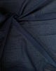 Hokkoh Textured Stripes Cotton Fabric Navy