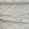 Kokka Geometric Jacquard Cotton Fabric Cream1