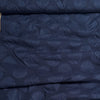 Kokka Large Dots textured Cotton Fabric in Navy 