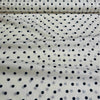 Kokka POlka Dot Supima Cotton Fabric in Cream